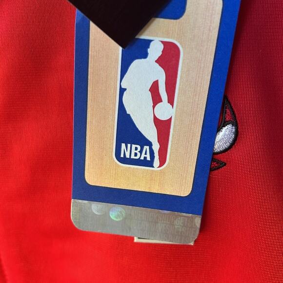 Adidas Chicago Bulls Toddler Full Zip Red Track Set Size 7T - Picture 5 of 5